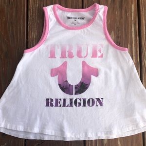 Girls True Religion Top Size 5
